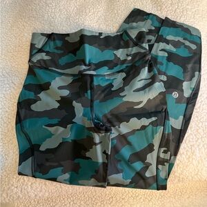 Camouflage Patterned Leggings